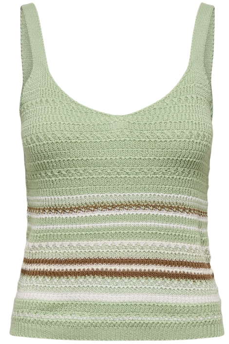 Jacqueline de Yong jdytropica s/l v-neck top knt